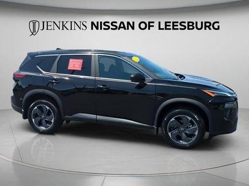 Black 2025 Nissan Rogue SV