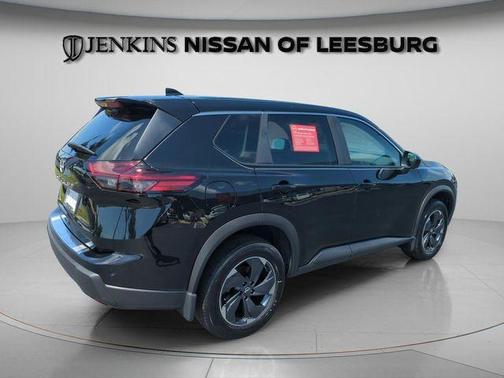 Black 2025 Nissan Rogue SV