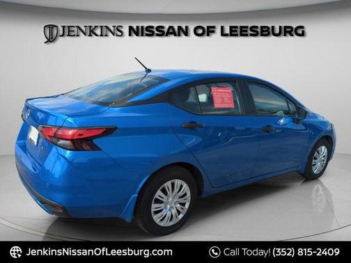 Electric Blue Metallic 2023 Nissan Versa S