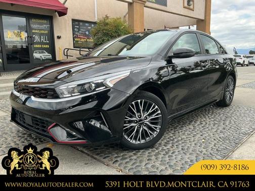 Aurora Black 2023 Kia Forte GT-Line