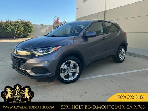 Gray 2021 Honda HR-V LX