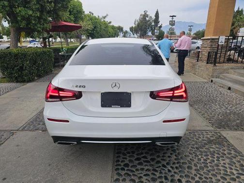 White 2019 Mercedes-Benz A-Class A 220
