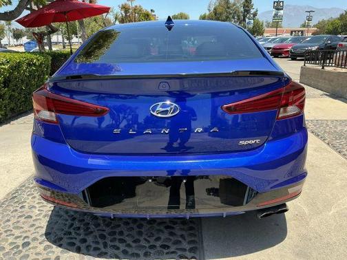 Intense Blue 2020 Hyundai ELANTRA Sport