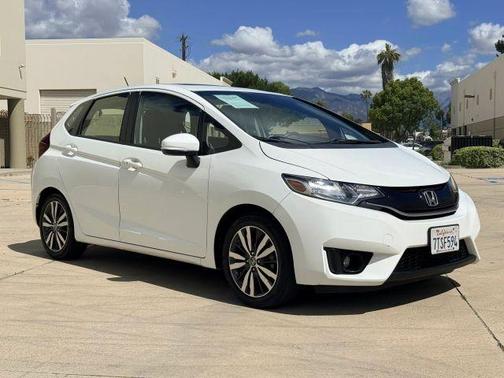 White Orchid Pearl 2016 Honda Fit EX