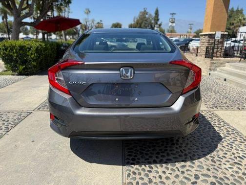 Gray 2016 Honda Civic LX