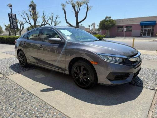 Gray 2016 Honda Civic LX