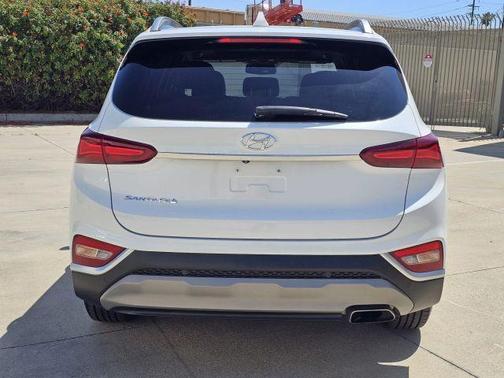 Quartz White 2019 Hyundai SANTA FE Limited
