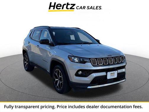Silver Zynith Metallic Clearcoat 2025 Jeep Compass Limited