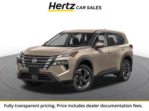 Baja Storm Metallic 2025 Nissan Rogue SV