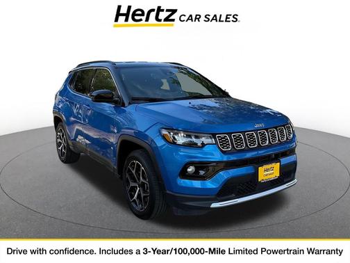 Hydro Blue Pearlcoat 2025 Jeep Compass Limited