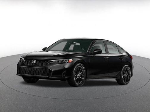 Crystal Black Pearl 2025 Honda Civic Sport