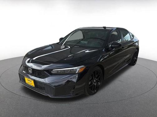 Crystal Black Pearl 2025 Honda Civic Sport