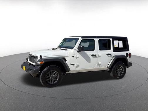 Bright White Clearcoat 2025 Jeep Wrangler Sport S