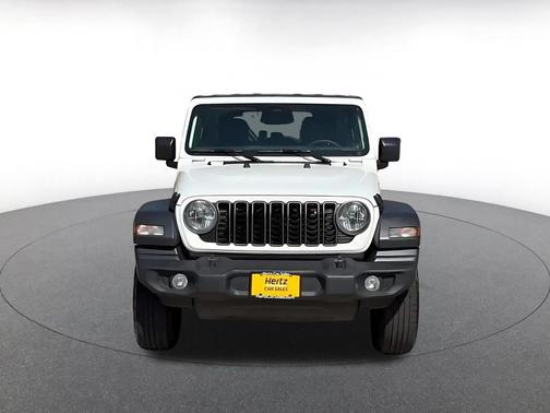 Bright White Clearcoat 2025 Jeep Wrangler Sport S