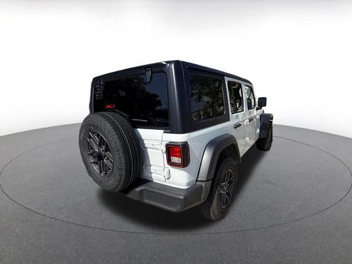 Bright White Clearcoat 2025 Jeep Wrangler Sport S