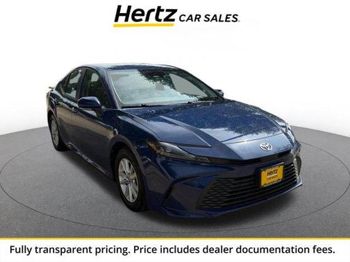 Blue 2025 Toyota Camry LE