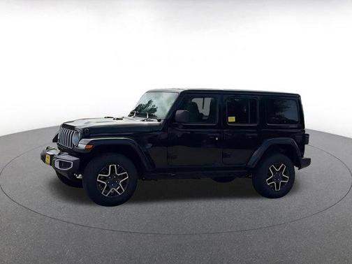 Black Clearcoat 2025 Jeep Wrangler 4-Door Sahara 4x4