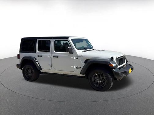 Bright White Clearcoat 2025 Jeep Wrangler Sport S