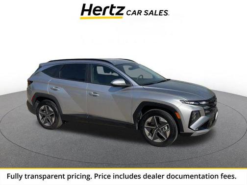 Shimmering Silver 2025 Hyundai TUCSON SEL
