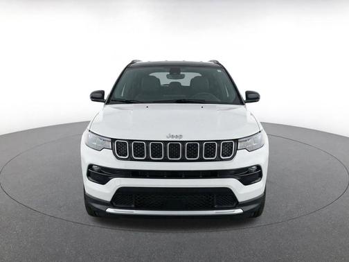 Bright White Clearcoat 2025 Jeep Compass Limited