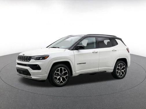 Bright White Clearcoat 2025 Jeep Compass Limited