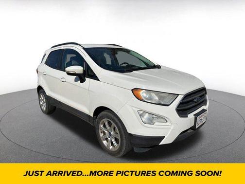 Diamond White 2018 Ford EcoSport SE