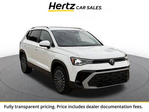 Pure White 2025 Volkswagen Taos 1.5T SE