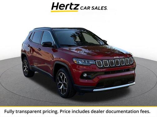 Red Hot Pearlcoat 2025 Jeep Compass Limited