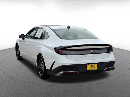 Serenity White 2026 Hyundai SONATA Hybrid Base