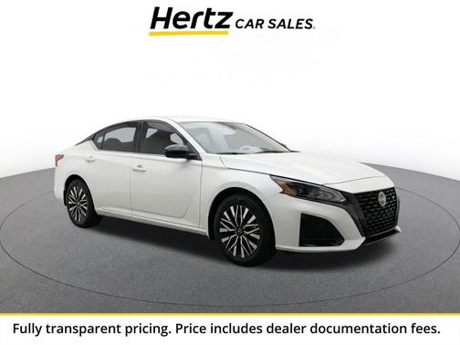 Glacier White 2025 Nissan Altima SV FWD