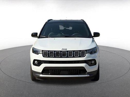 Bright White Clearcoat 2025 Jeep Compass Limited