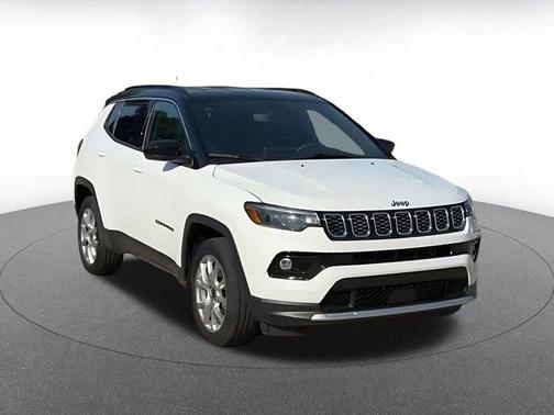 Bright White Clearcoat 2025 Jeep Compass Limited
