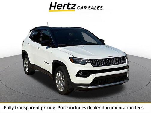 Bright White Clearcoat 2025 Jeep Compass Limited