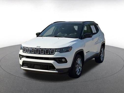 Bright White Clearcoat 2025 Jeep Compass Limited