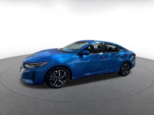 Electric Blue Metallic 2025 Nissan Sentra SV
