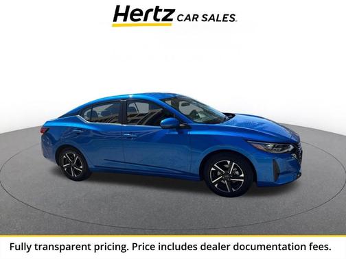 Electric Blue Metallic 2025 Nissan Sentra SV