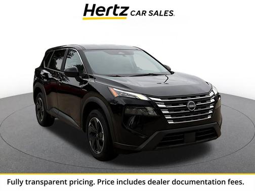 Super Black 2025 Nissan Rogue SV