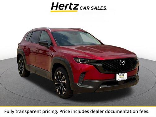 Soul Red Crystal Metallic 2025 Mazda CX-50 Hybrid Premium Plus Package