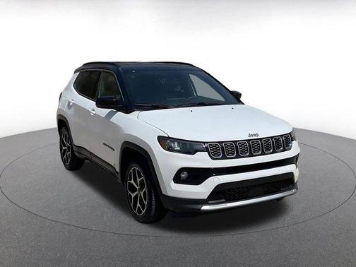 Bright White Clearcoat 2025 Jeep Compass Limited