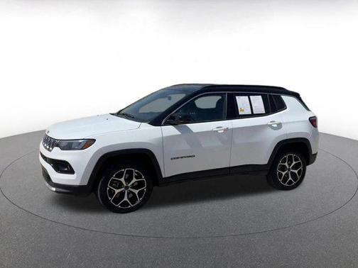 Bright White Clearcoat 2025 Jeep Compass Limited