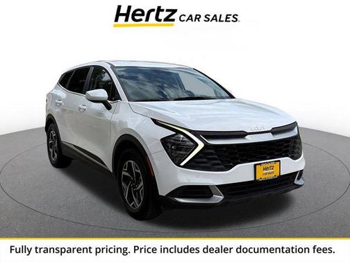 Glacial White Pearl 2025 Kia Sportage LX