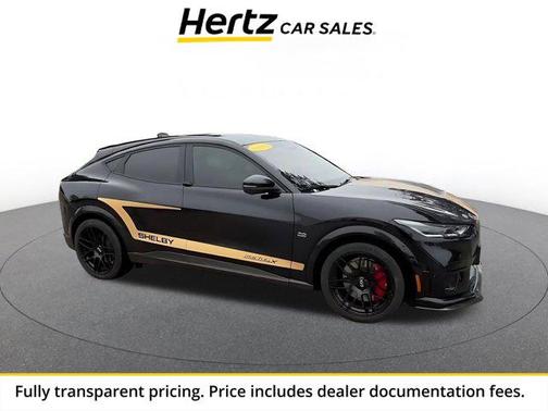 Shadow Black 2023 Ford Mustang Mach-E GT
