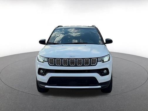 Bright White Clearcoat 2025 Jeep Compass Limited