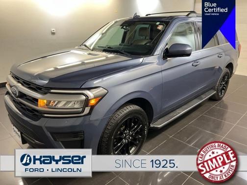 Blue Metallic 2023 Ford Expedition Max XLT