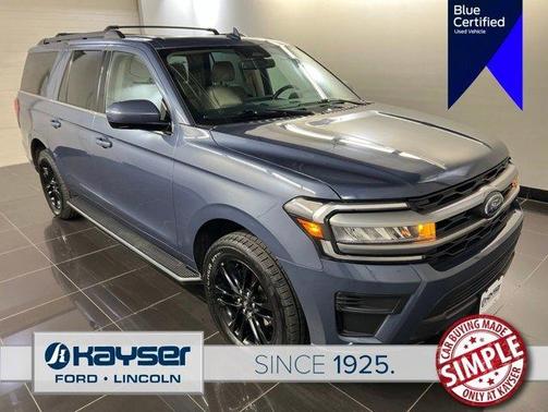 Blue Metallic 2023 Ford Expedition Max XLT