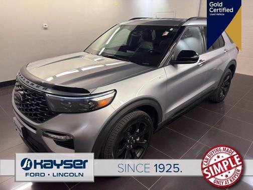 Iconic Silver Metallic 2022 Ford Explorer ST-Line