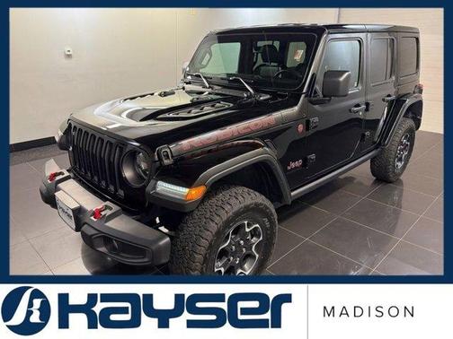 Black Clearcoat 2023 Jeep Wrangler Rubicon