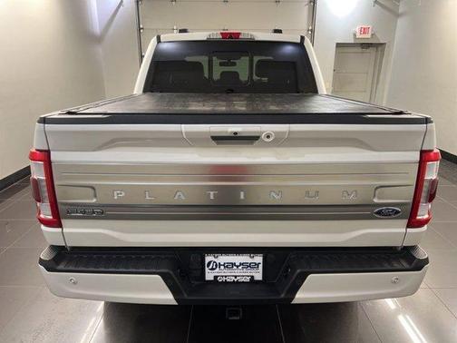 White Metallic 2022 Ford F-150 Platinum