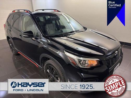 Crystal Black Silica 2020 Subaru Forester Sport