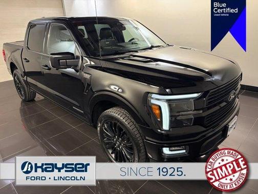 Black Metallic 2024 Ford F-150 Platinum
